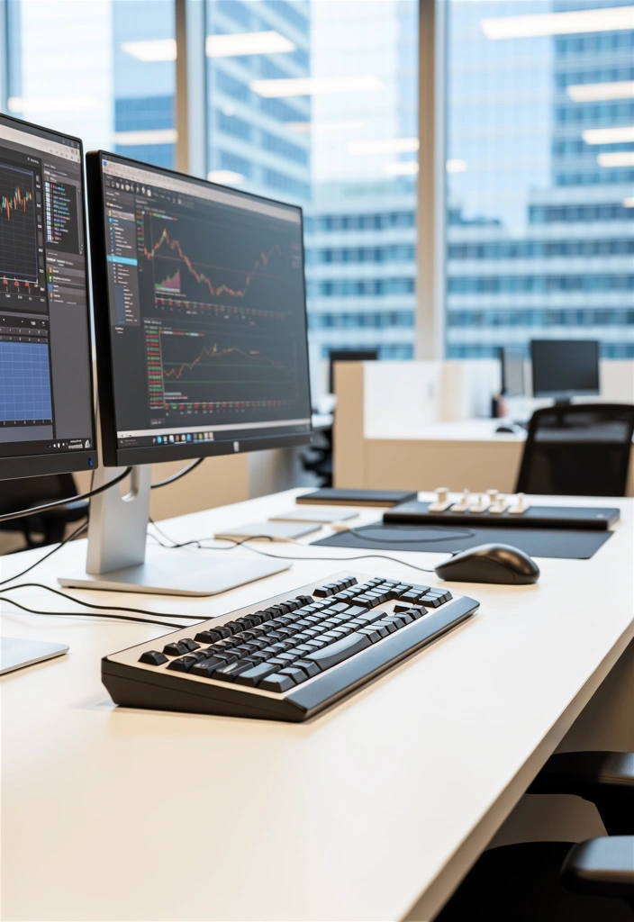 Professional financial workstation environment